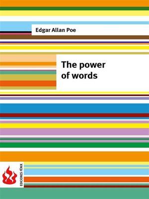 cover image of The power of words (low cost). Limited edition